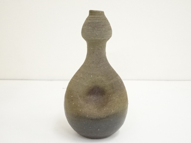 道具 ] - 道具 備前焼 乗松俊行造 瓢一輪挿（共箱） | ネットショップ